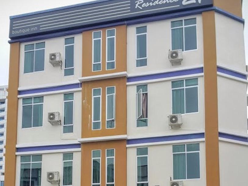 Residence 21 Boutique Inn Miri Exterior foto